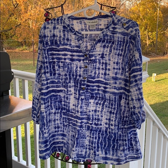 CD Daniels XL petite 3/4 sleeve - Picture 2 of 5